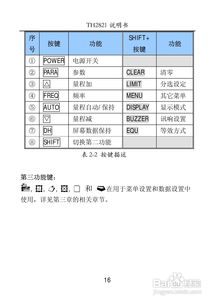 同惠手持式lcr数字电桥th2821说明书