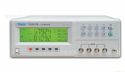 【同惠数字LCR电桥TH2817B 数字电桥 频率100KHZ】价格,厂家,图片,电桥,东莞市南城欣悦仪器仪表经营部-