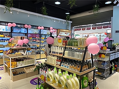 开美容化妆品连锁店过程