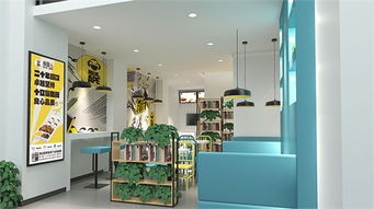 深圳快餐店连锁店饭猩人餐饮空间设计 品深餐饮设计